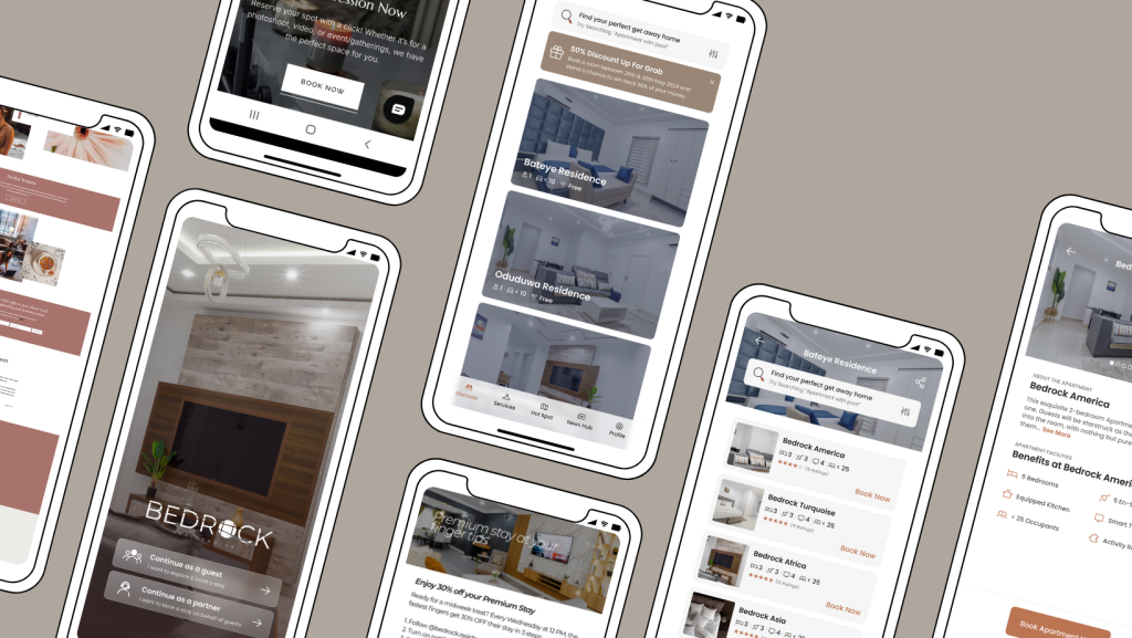 How to Book an Apartment for Your Guest on the Bedrock Residences Mobile App.