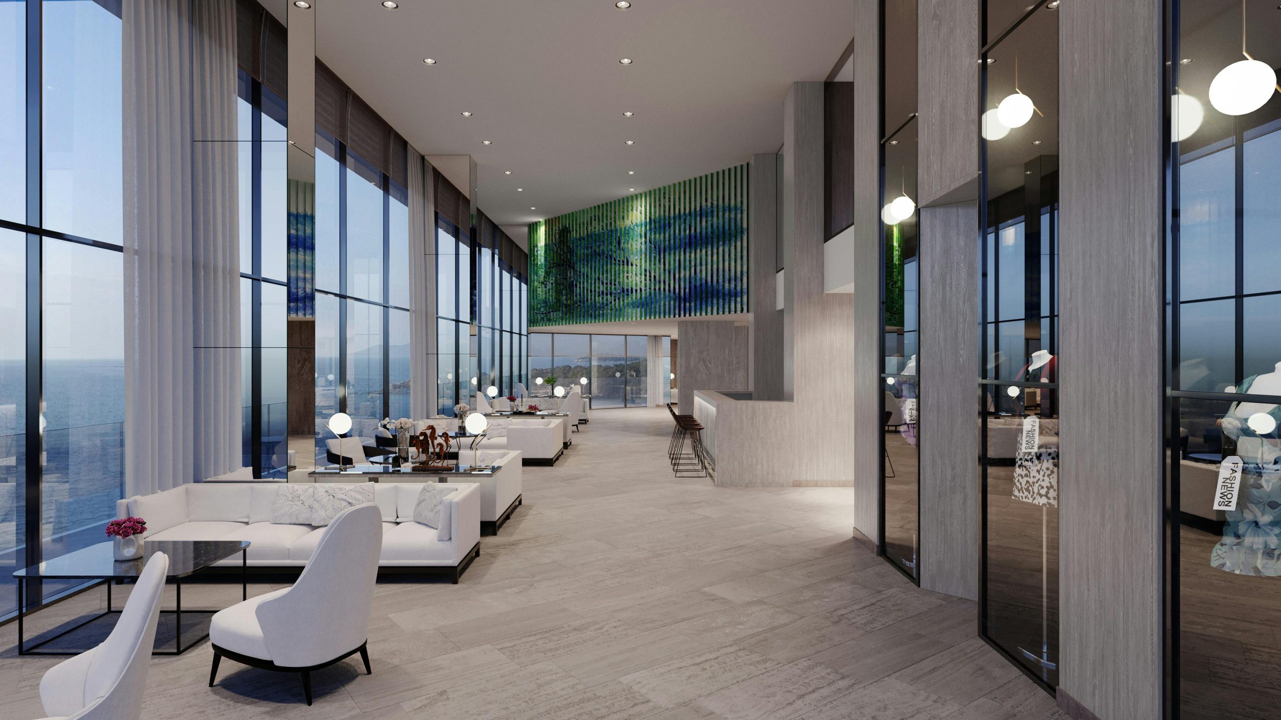 Modern shortlet apartment interior in Nigeria representing the growing hospitality industry and guest experience.